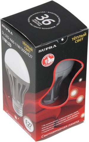 Supra SL-LED-A60-11W/3000/E27