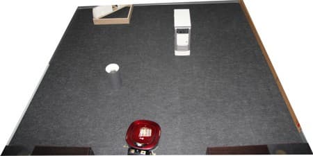 Робот-пылесос LG VR6270LVM, тест уборки