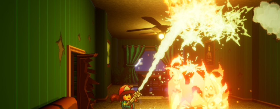 Платформер о девушке-пожарном Firegirl: Hack 'n Splash Rescue получил зажигательный трейлер и дату выхода в Steam