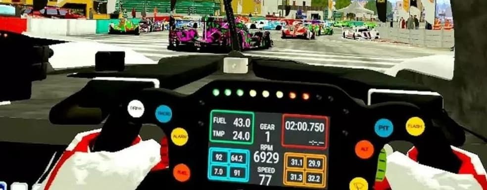GRID Legends на Oculus Quest выглядит как шутка. Игровой процесс напоминает эпоху PS2