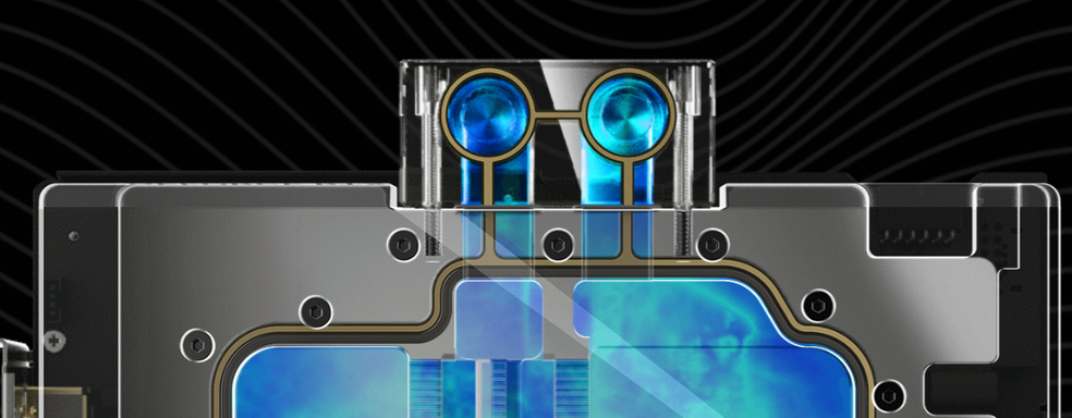 Представлена миниатюрная GeForce RTX 4080 с жидкостным охлаждением