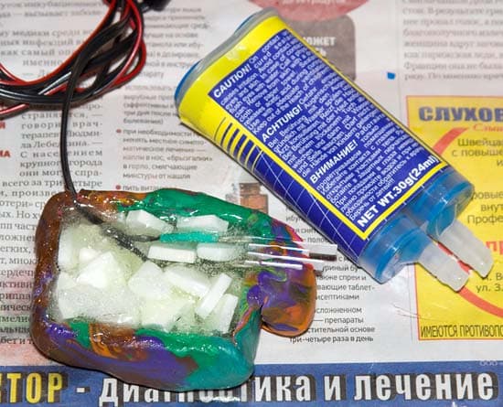 Изготовление муляжа аккумулятора Изготовление муляжа аккумулятора