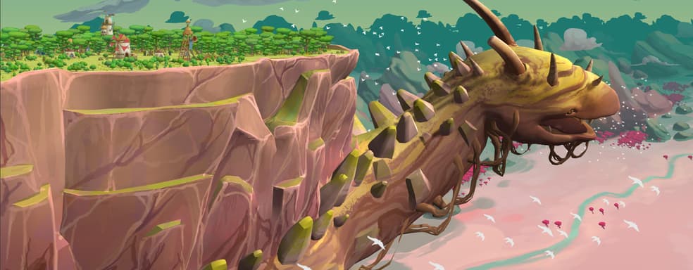 Построй деревню на спине гигантского существа. Стратегия The Wandering Village получила новый трейлер