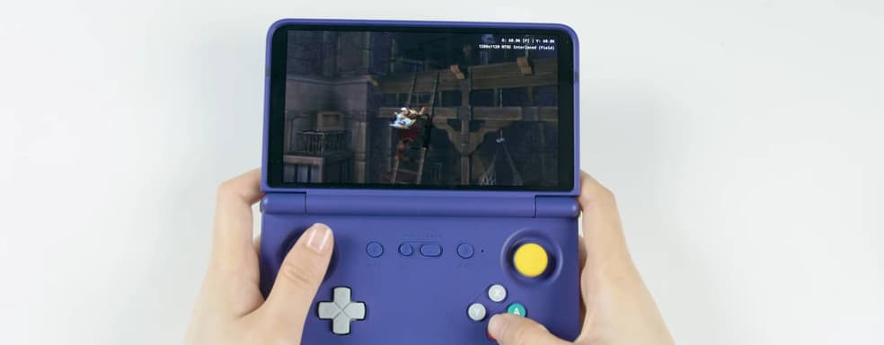 На портативной ретро-консоли Retroid Pocket Flip 2 сыграли в God of War 2 и Devil May Cry 2