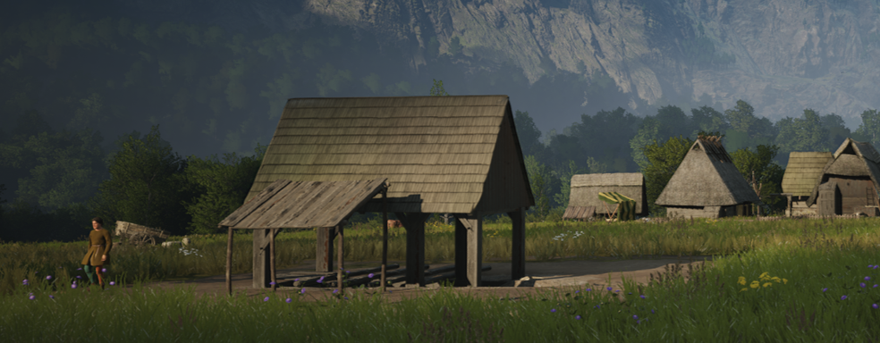 Первый взгляд на новый контент Manor Lords. Карты, дополнительные улучшения зданий, фильтр рынка, переделка системы распределения алкоголя и воды