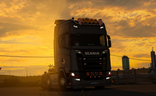 Создатели Euro Truck Simulator 2 посетили фабрику прицепов Kögel: исследование моделей и встреча с фанатом