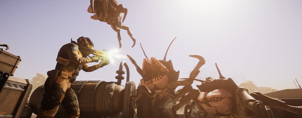 Dune + Starcraft + Starship Troopers. Разработчики гибрида стратегии и шутера Silica рассказали о людях и инопланетных насекомых