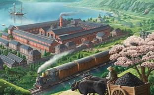 Промышленная революция в Японии: вышел трейлер юбилейного издания настольной игры Nippon: Zaibatsu