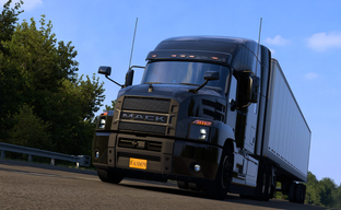 Редкий грузовик American Truck Simulator в реальности. SCS Software провела осмотр и тест-драйв Mack Anthem Black Edition