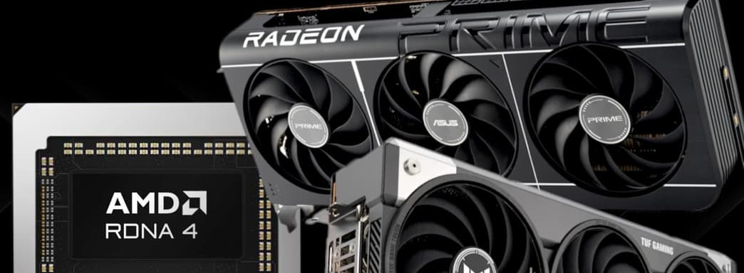 ASUS muestra las tarjetas de video Radeon RX 9070 XT y RX 9070 de 16 GB sin pasta térmica