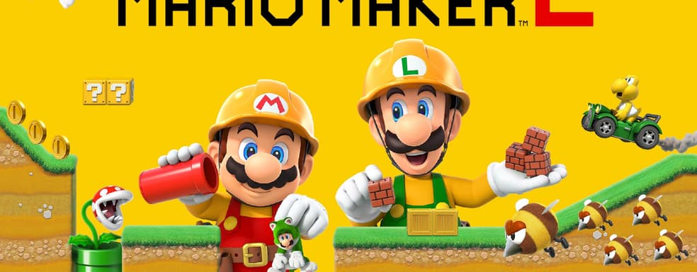 В новом обновлении Super Mario Maker 2 позволят создавать целые миры