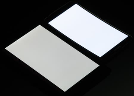 Обзор смартфона LG G Flex. Тестирование дисплея