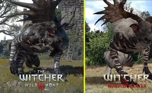 Видео: сравнение монстров из The Witcher: Monster Slayer и The Witcher 3: Wild Hunt