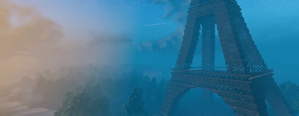 Фанат Valheim построил огромную Эйфелеву башню из 40 тысяч элементов за две недели