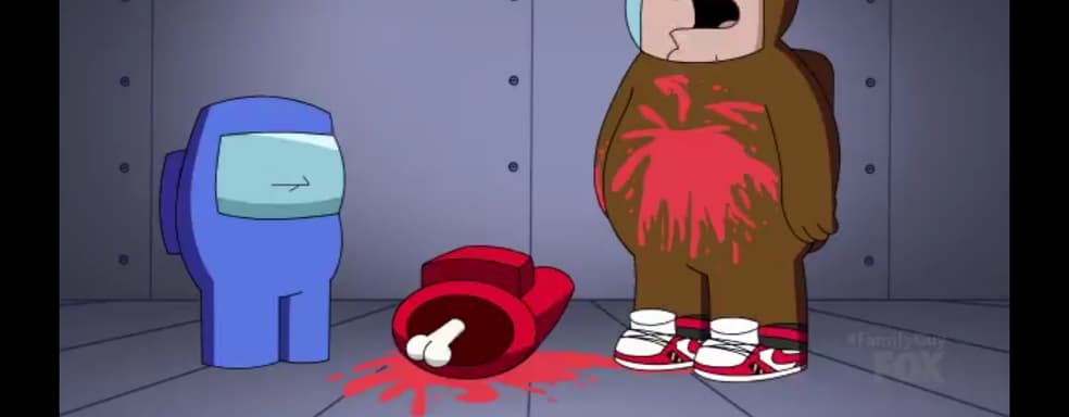 Питер Гриффин поиграл в Among Us