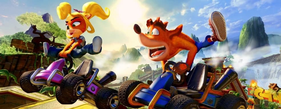 Продажи Crash Team Racing Nitro-Fueled преодолели отметку в 10 миллионов копий