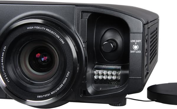Проектор Panasonic PT-AE7000EA, регулировки объектива