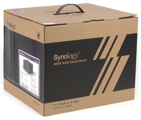 Упаковка Synology DS1513+ Упаковка Synology DS1513+