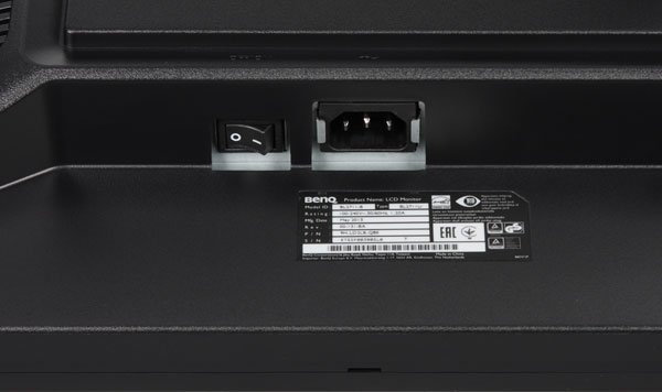 ЖК-монитор BenQ BL2711U, разъемы