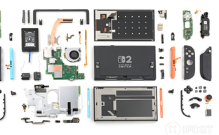 Nintendo Switch 2 поставили «тройку» — специалисты iFixit разобрали консоль и оценили ремонтопригодность в домашних условиях