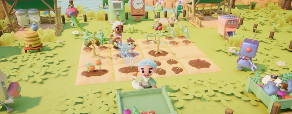 Вышел трейлер Go-Go Town! Это уютная игра в стиле Animal Crossing от разработчиков Yonder