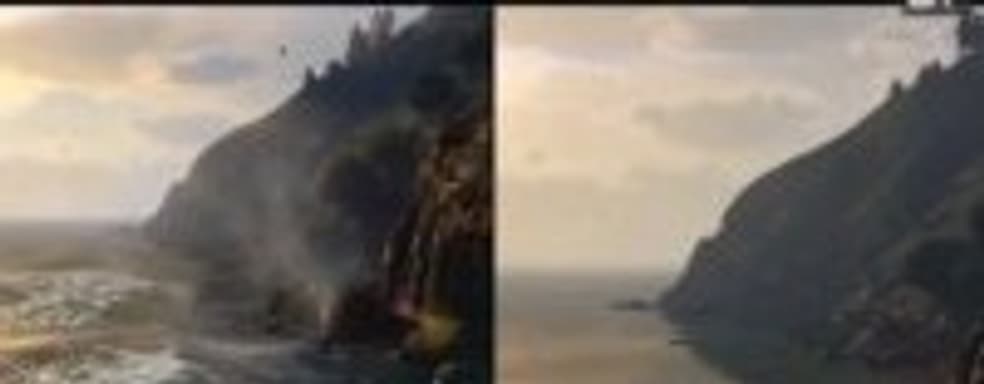 Еще одно сравнение GTA V на PS3 и PS4