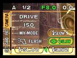 Olympus CAMEDIA C-5060 Меню