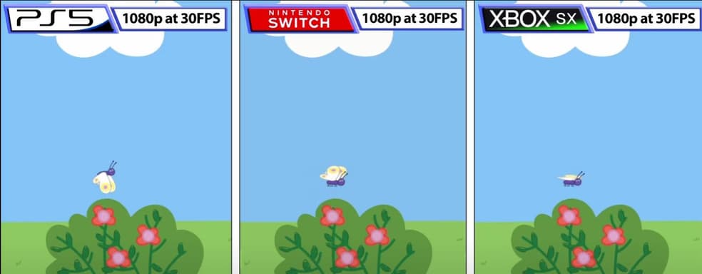 «Свинка Пеппа» - игра для нового поколения. Детальное сравнение консольных версий Peppa Pig