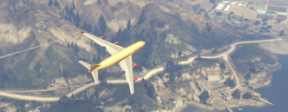 Способен ли Boeing 747 из GTA 5 совершить посадку? Блогер проверил игру Rockstar Games и указал на недоработку