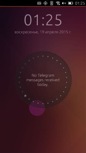 Скриншот Ubuntu Touch Скриншот Ubuntu Touch