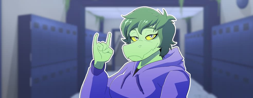 Пародия, обогнавшая оригинал во всём. Обзор визуальной новеллы I Wani Hug That Gator!