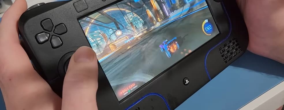 Фанат создал портативную PS4. Как выглядит, насколько долго можно играть?