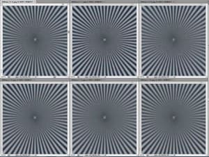 фокусное расстояние 600 мм, центр кадра