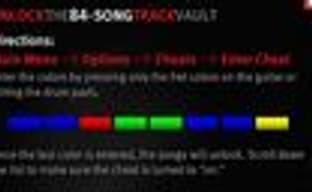 Чит-код для открытия всех песен в Guitar Hero World Tour