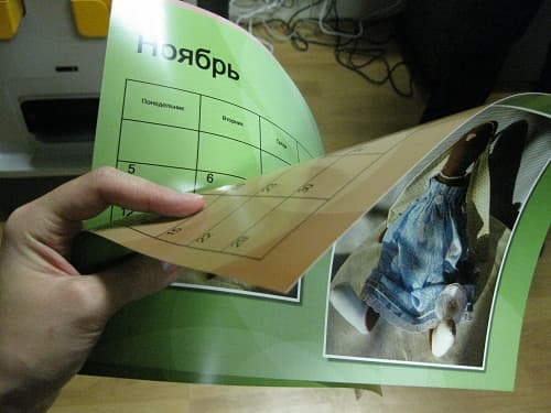 Печать открыток и календарей