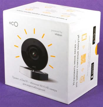 Облачная Wi-Fi-камера наблюдения Oco Ivideon