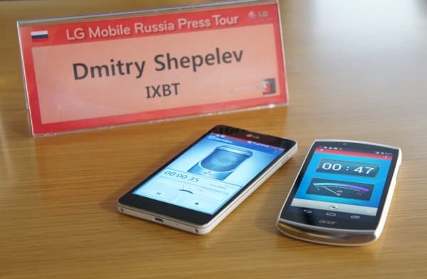 Обзор LG Optimus G