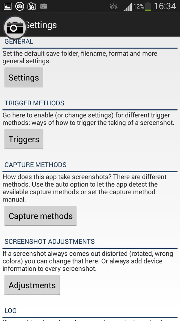 Приложение Screenshot Ultimate