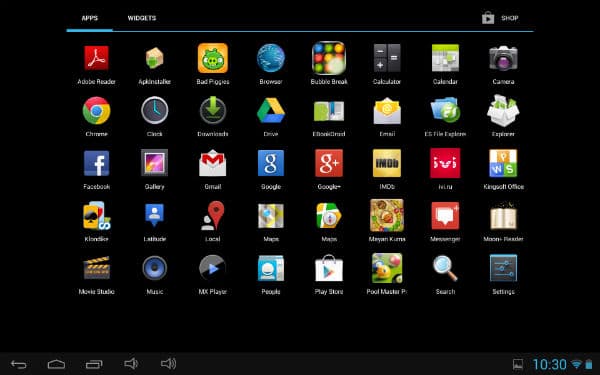 Скриншот iconBIT NetTAB Thor Quad FHD