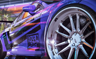 Утечка: обложка новой Need for Speed с лого, подзаголовком и значками анархиста и краш-теста