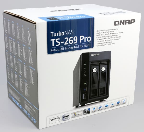 Упаковка QNAP TS-269 Pro Упаковка QNAP TS-269 Pro