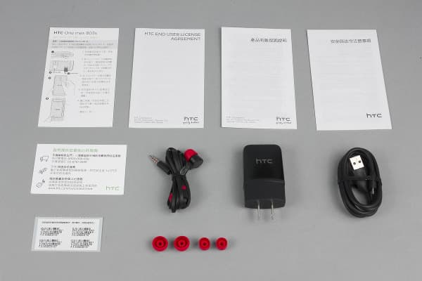 Комплект поставки HTC One max