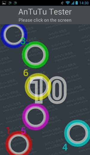 Мультитач-тест показал десять одновременных касаний на экране Megafon SP-A20i Mint Мультитач-тест показал десять одновременных касаний на экране Megafon SP-A20i Mint