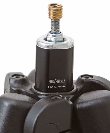 Manfrotto digi 714SHB, переходник с метрической резьбы M6 на дюймовую 3/8