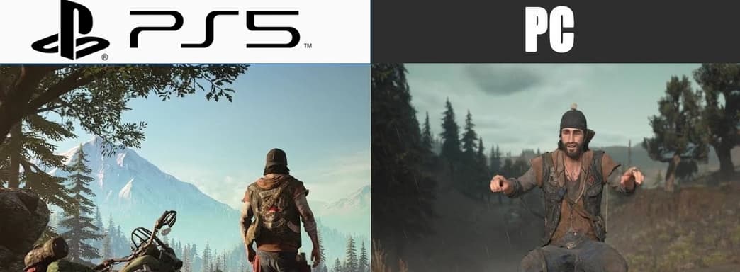 PS5 vs PC Graphics Comparison of Days Gone