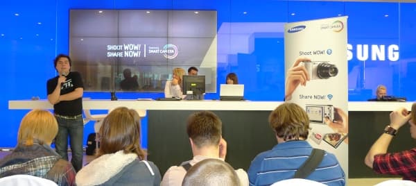 Презентация новых камер Samsung