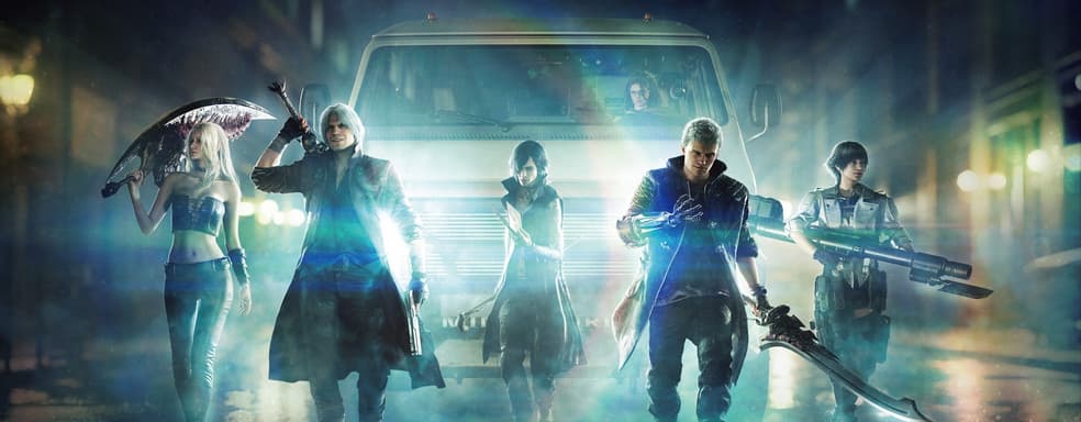 Демонстрация молниеносной загрузки Devil May Cry 5 на PS5. Сравнение с Xbox One X, PC и PS4