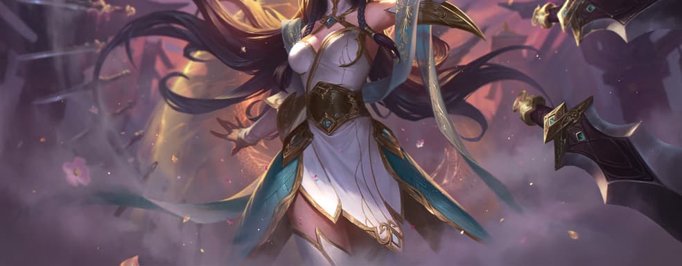 Небесная красота – представлена фигурка Ирелии из League of Legends