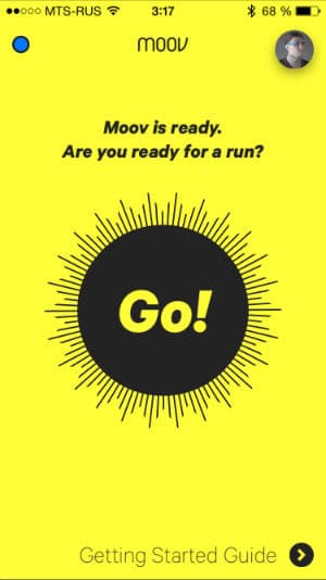 Скриншот приложения Moov Run & Walk Скриншот приложения Moov Run & Walk