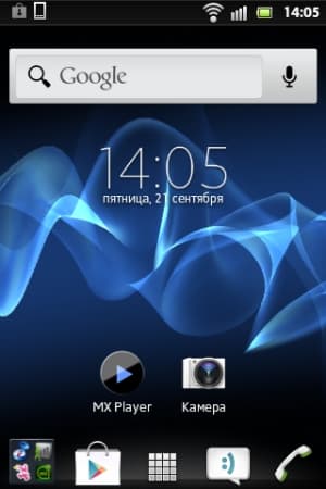 Обзор коммуникатора Sony Xperia go